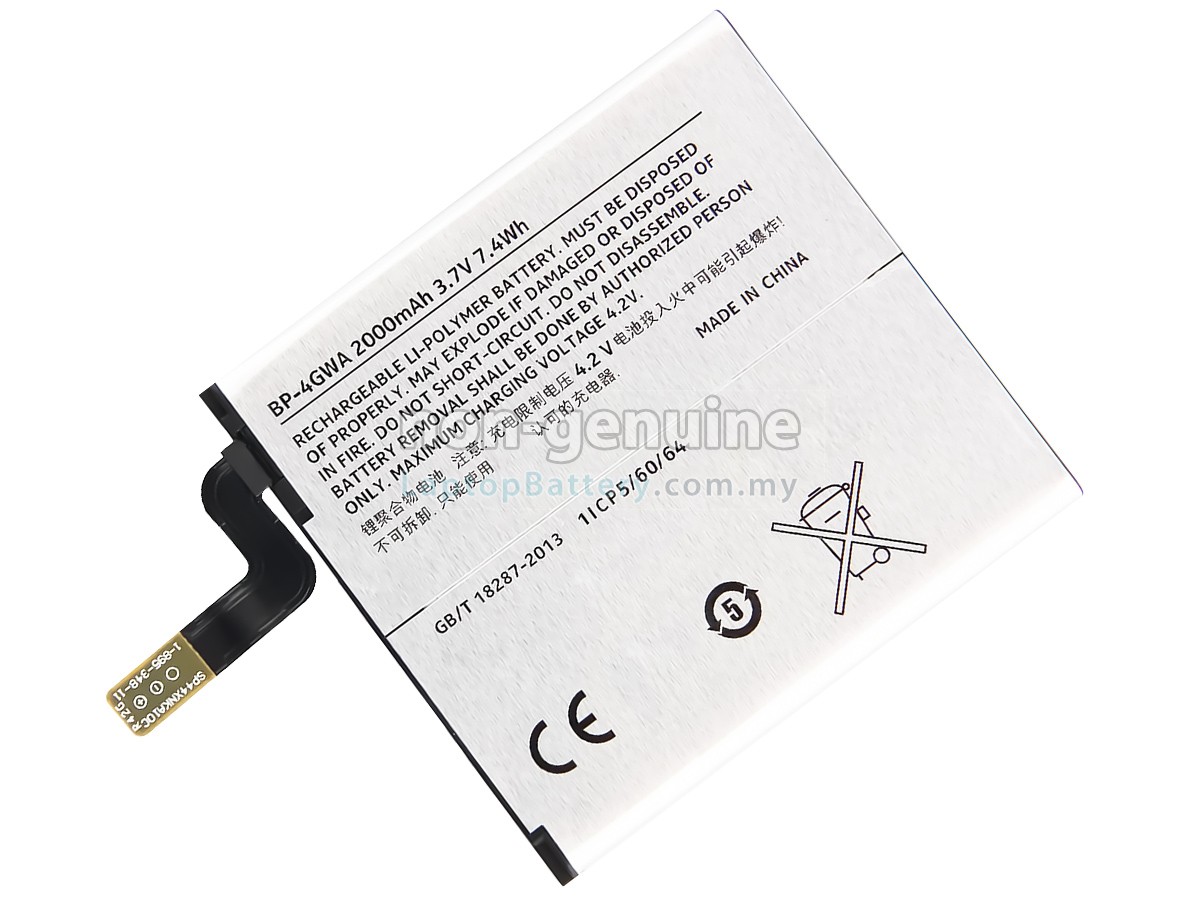 Nokia BP-4GWA replacement battery