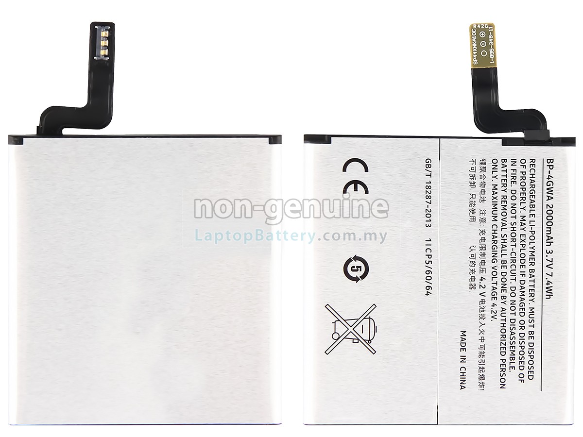 Nokia BP-4GWA replacement battery