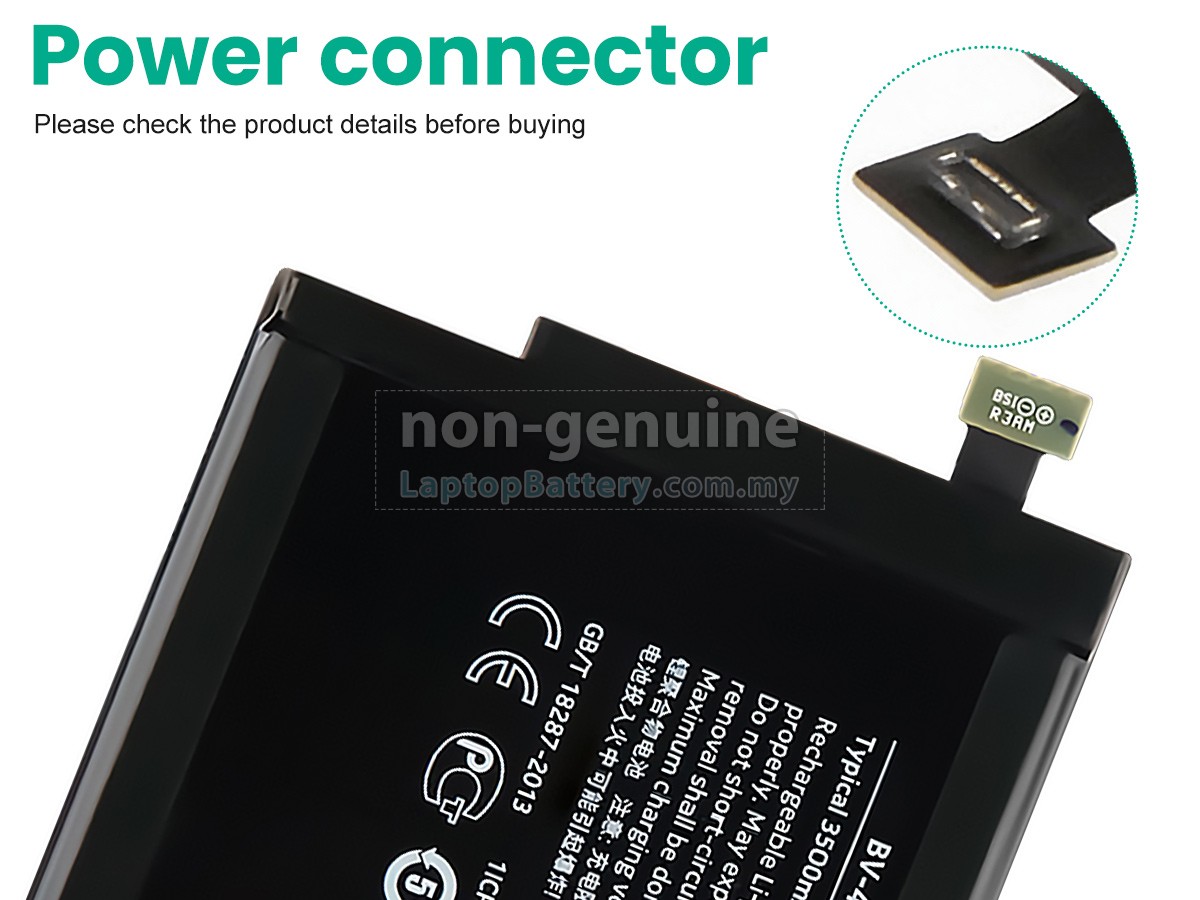 Nokia BV-4BWA replacement battery