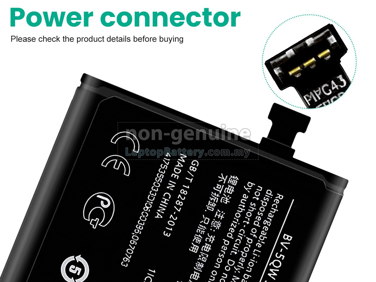 Nokia RM927 replacement battery