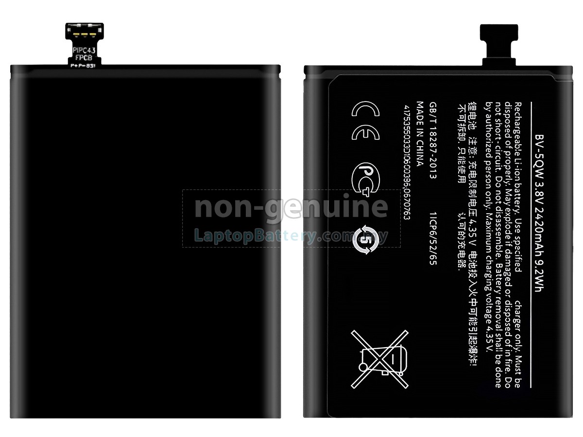 Nokia RM927 replacement battery