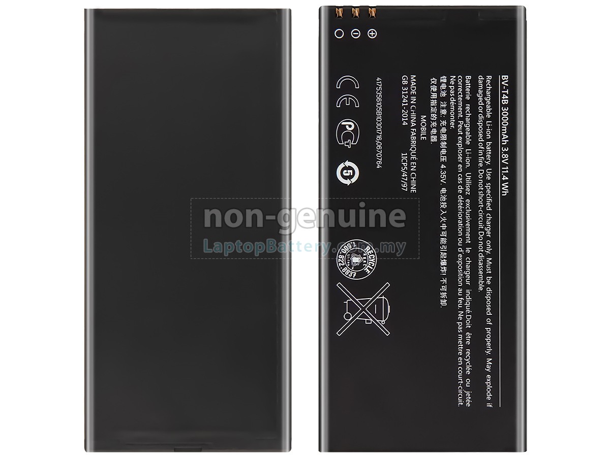 Nokia BV-T4B replacement battery