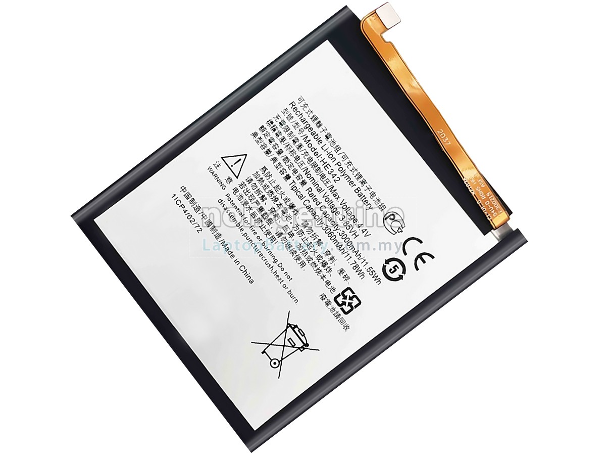 Nokia HE342 replacement battery