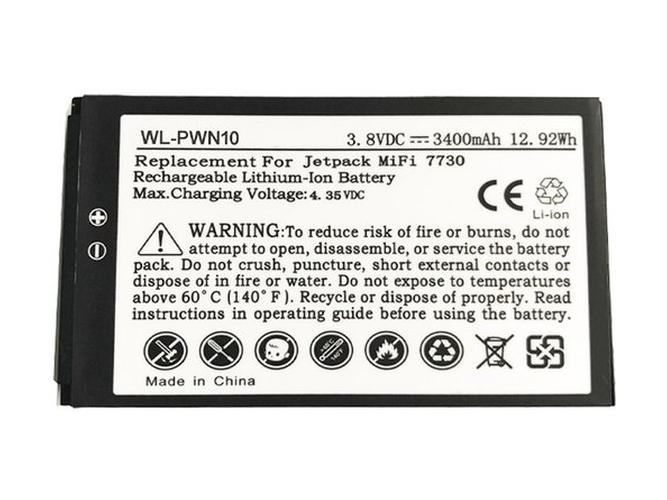 Novatel Jetpack MiFi 7730L battery