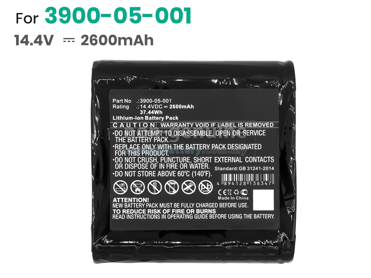 Noyes W2003M replacement battery