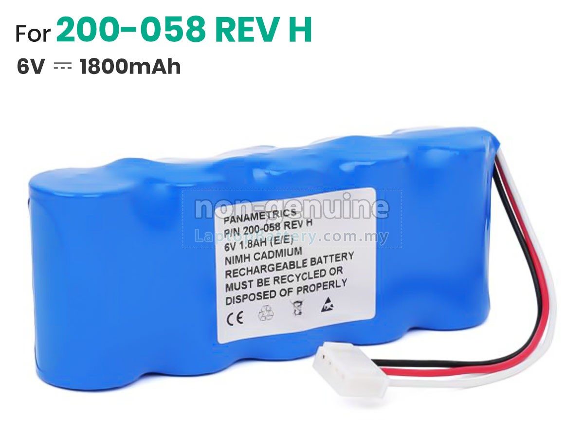 Panametrics MAGNA-MIKE 8500 replacement battery