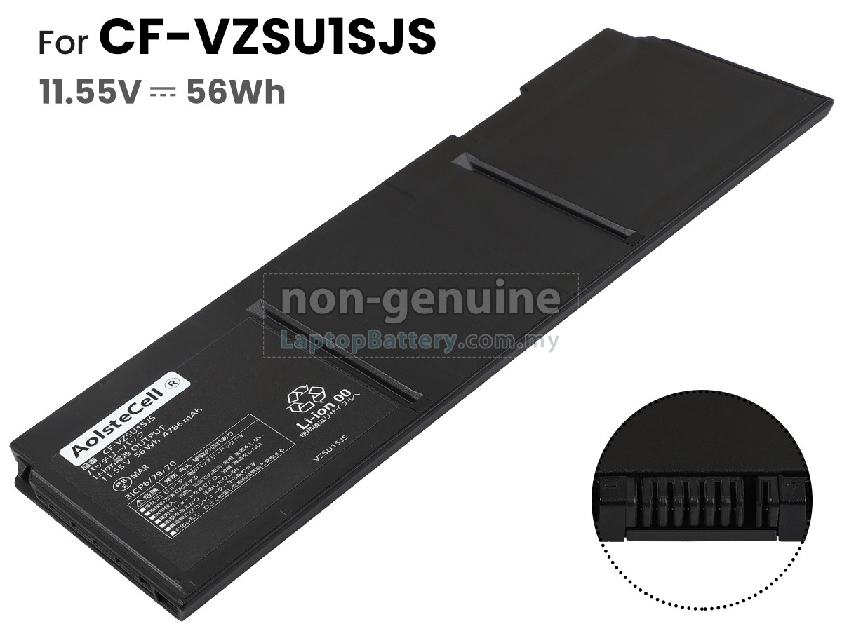 Panasonic CF-VZSU1QJS replacement battery