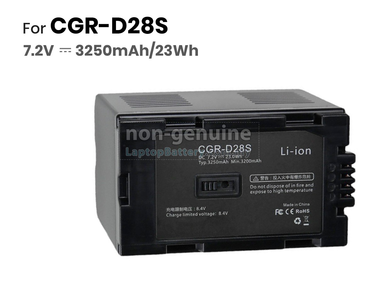 HZQDLN CGR-D08R Battery Charger For Panasonic PV-DV102D, PV-DV103D, PV-DV203D, PV-DV400D Camcorders