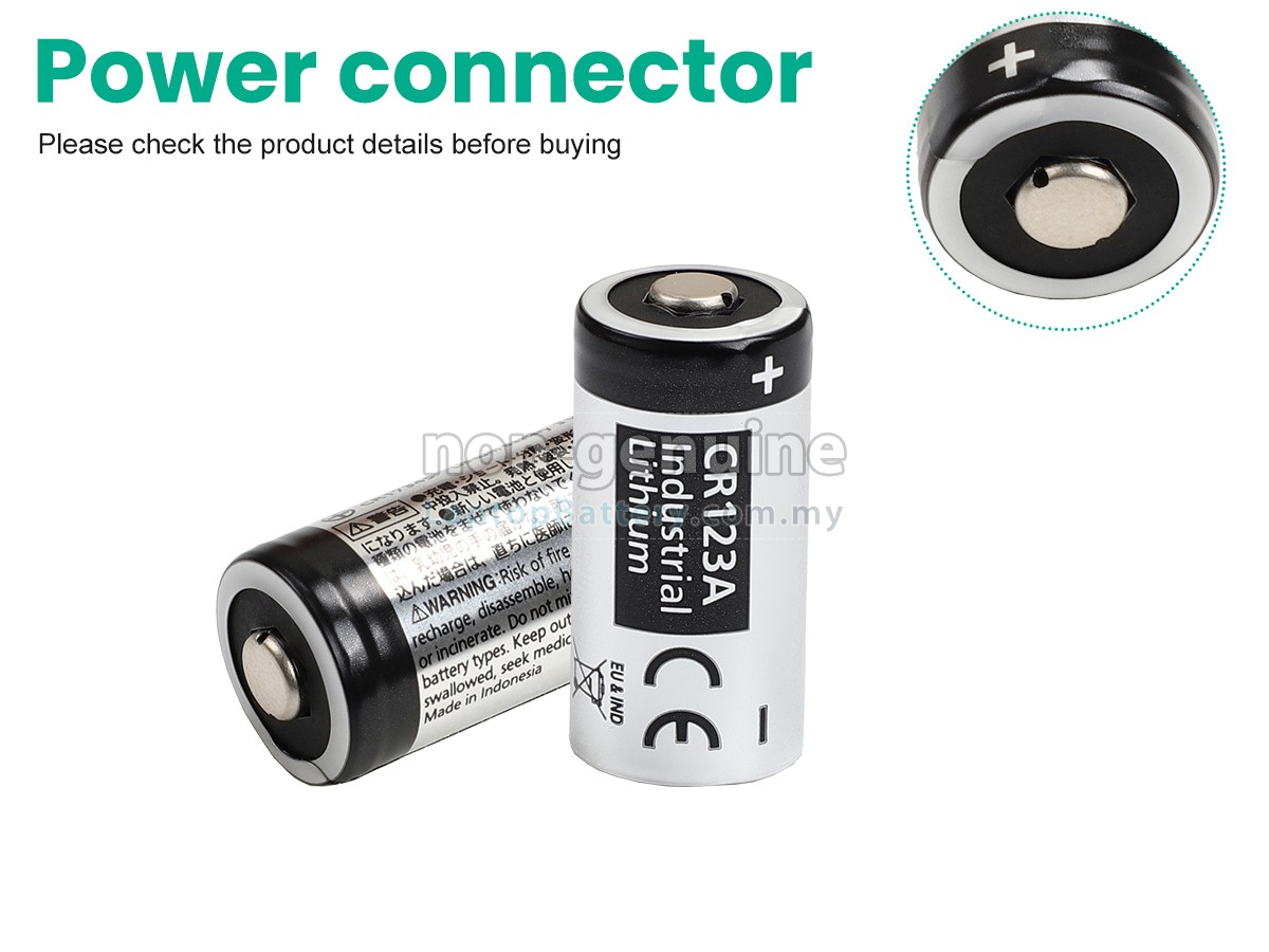 Panasonic CR17345 replacement battery