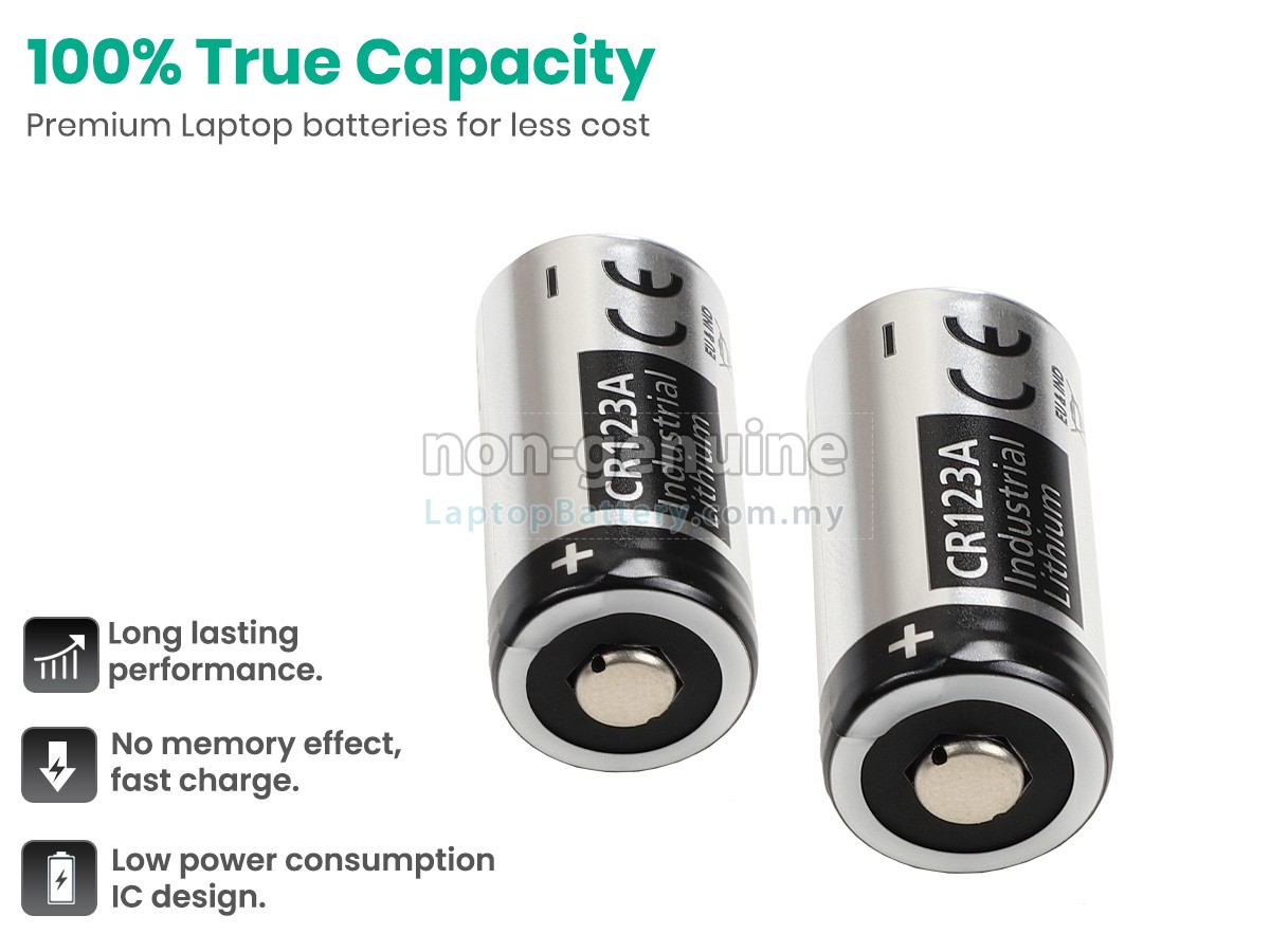 Panasonic CR17345 replacement battery