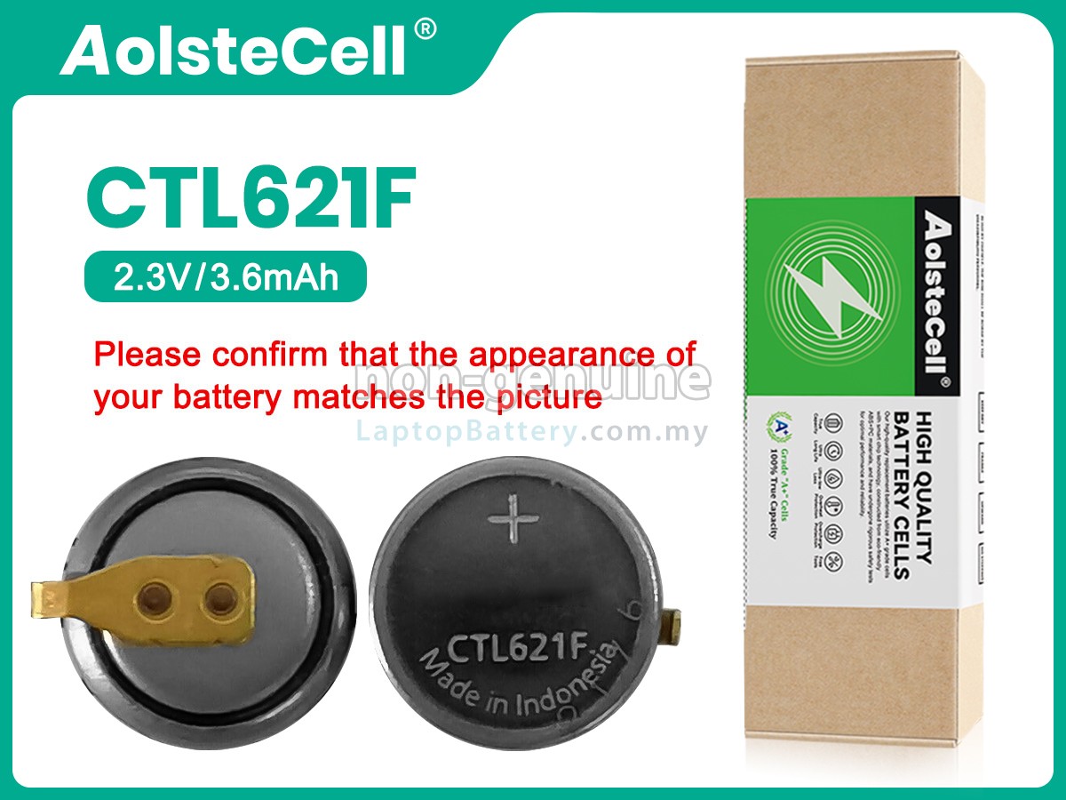Panasonic CTL621F replacement battery