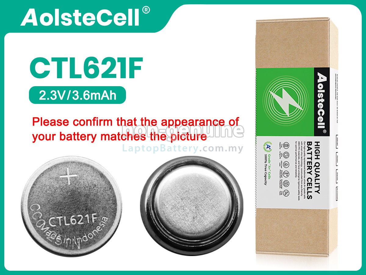 Panasonic CTL621F replacement battery