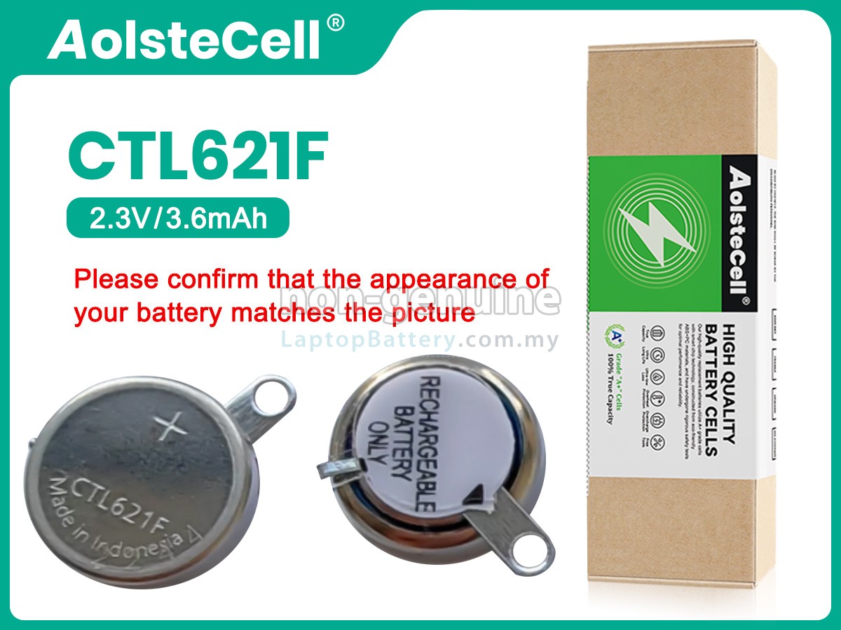 Panasonic CTL621F replacement battery