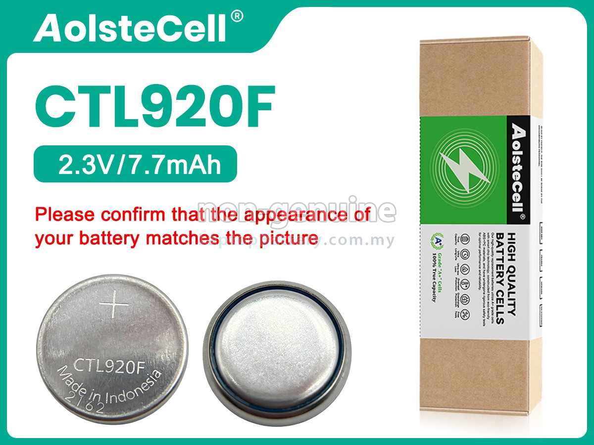 Panasonic CTL920F replacement battery