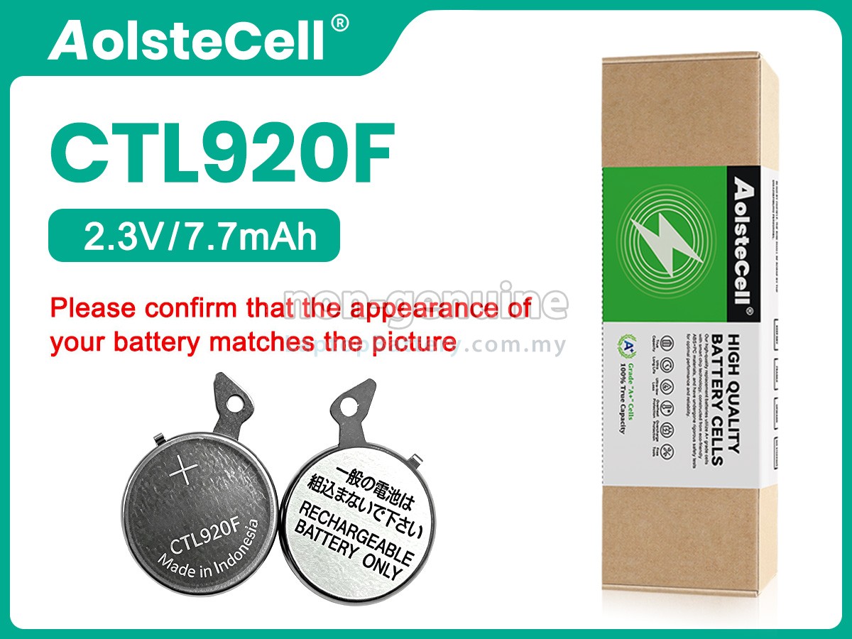 Panasonic CTL920F replacement battery