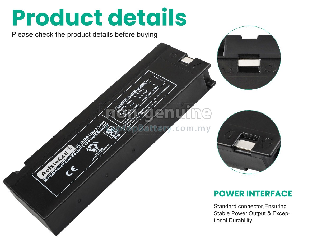 Panasonic PM7000 replacement battery