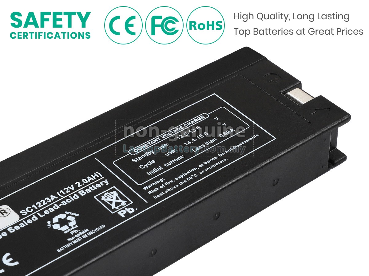 Panasonic PM7000 replacement battery