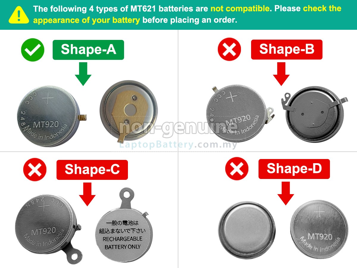 Panasonic MT920 replacement battery