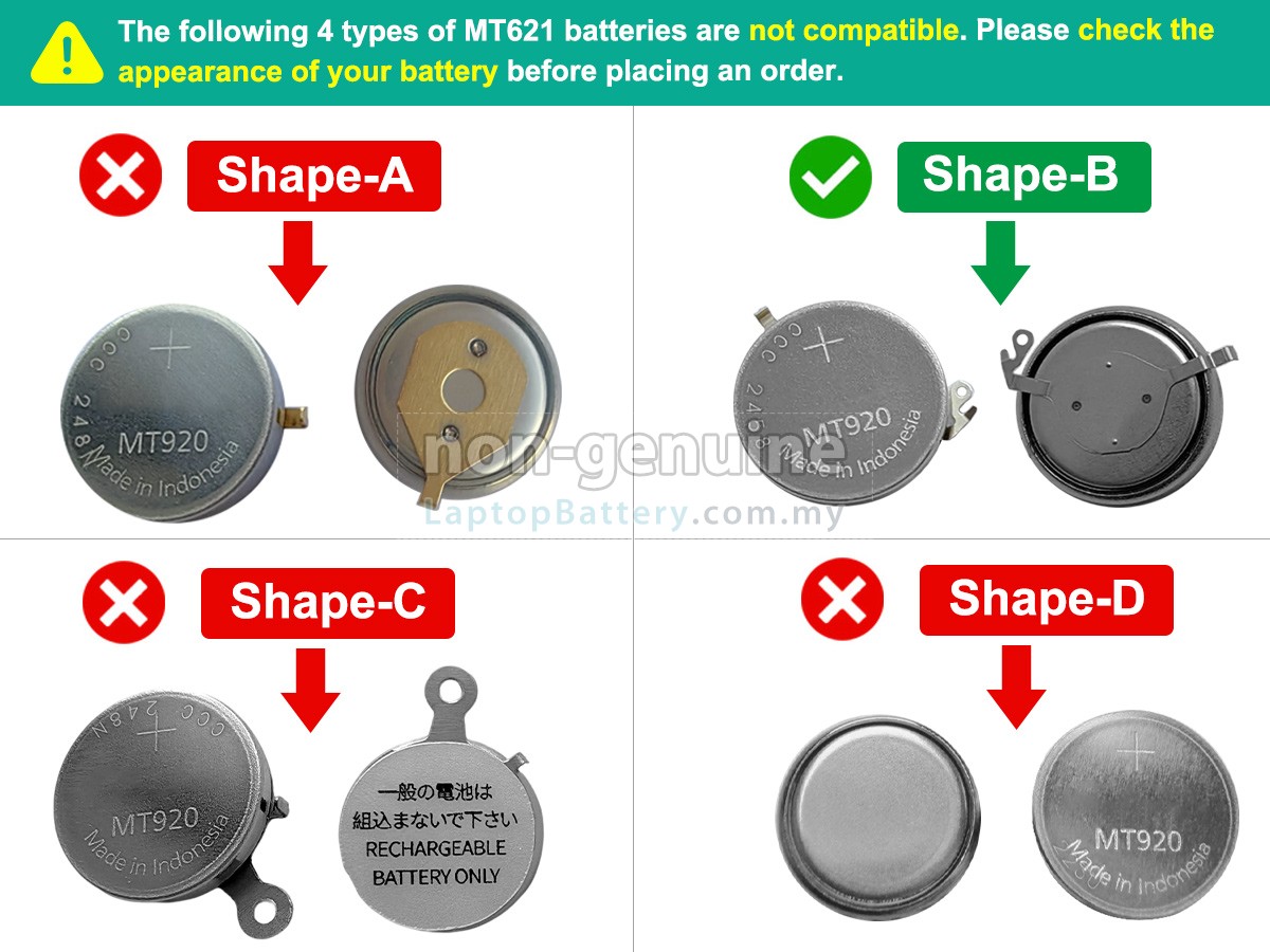 Panasonic MT920 replacement battery