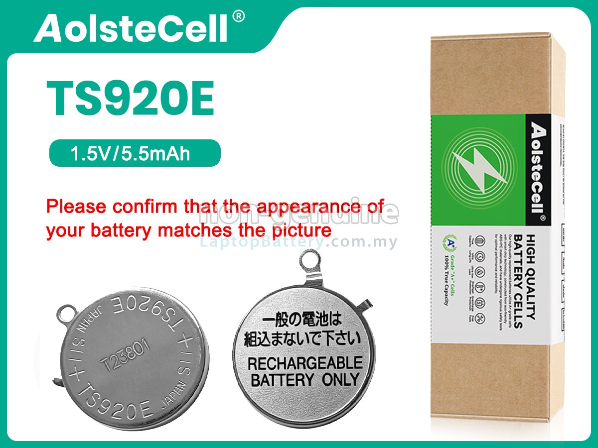 Panasonic TS920E replacement battery