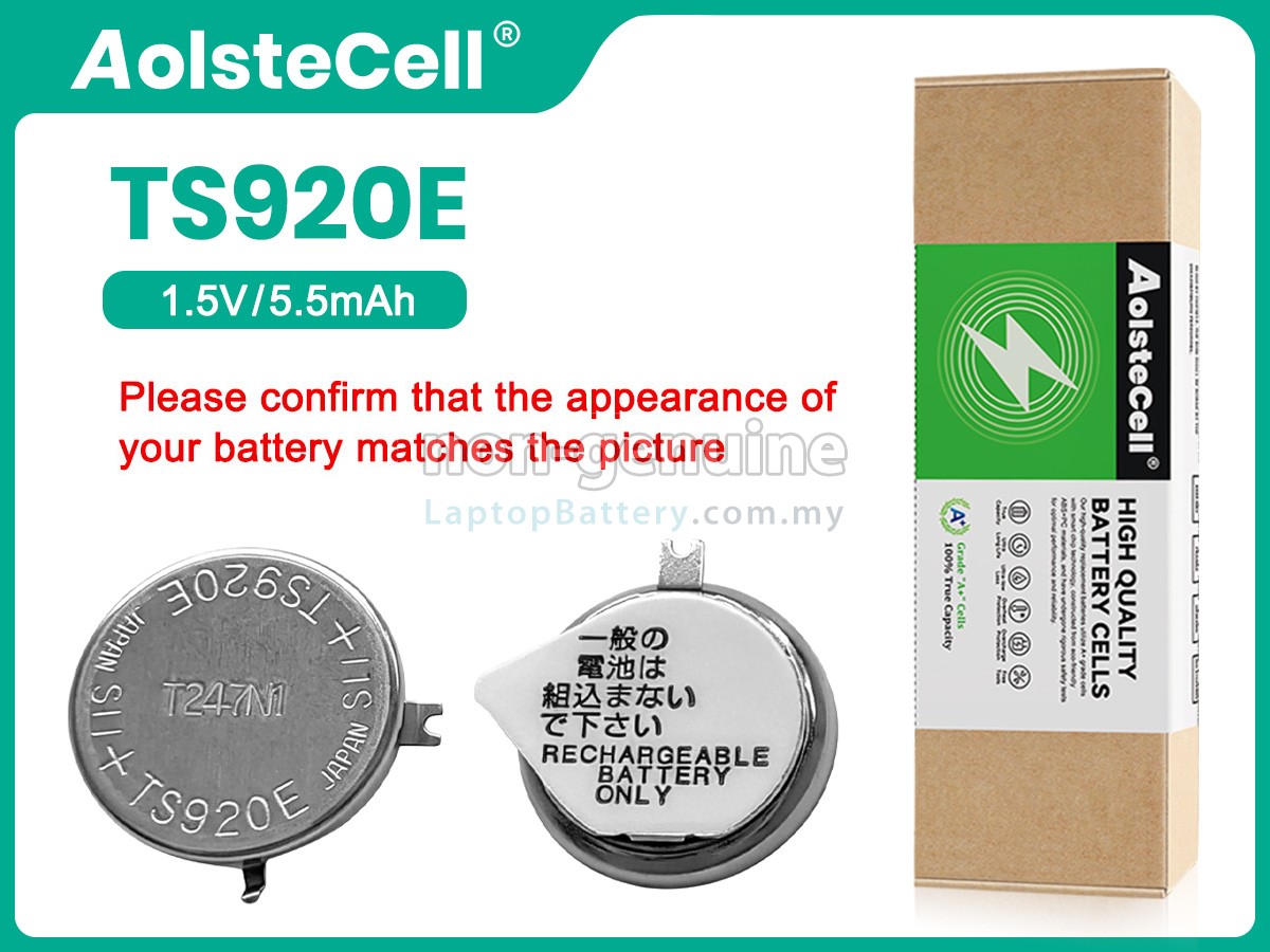 Panasonic TS920E replacement battery