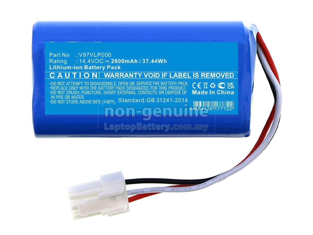 Panasonic MC-6RB75 replacement battery