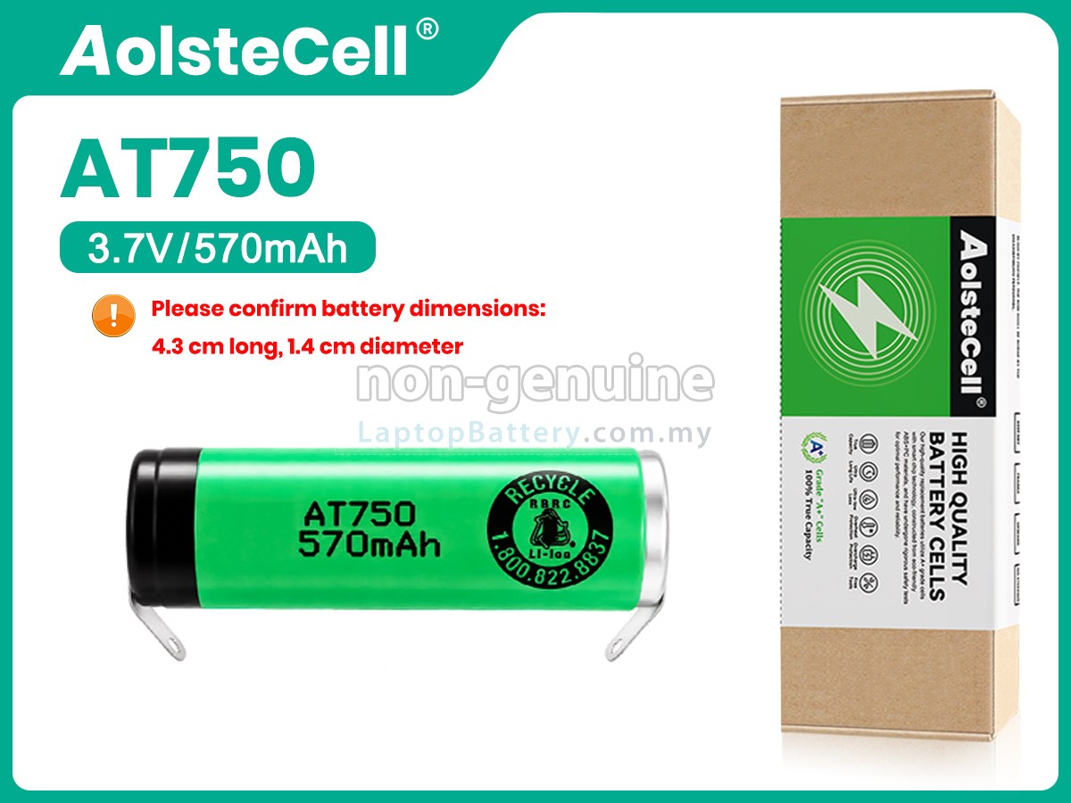 Philips AT750 replacement battery