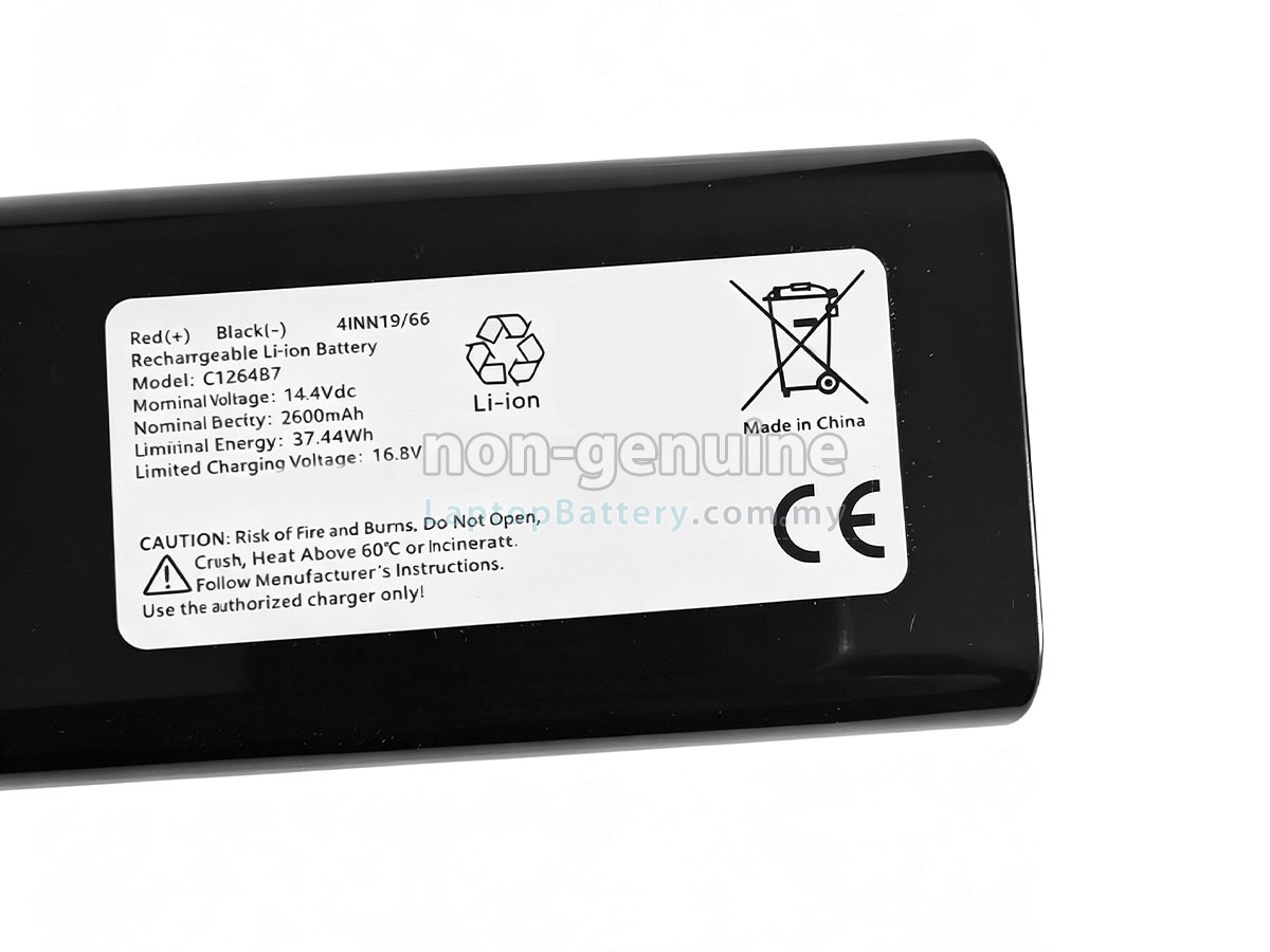 Philips C1264B7 replacement battery