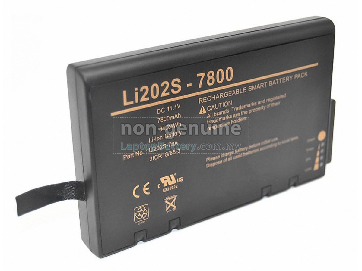 Philips LI202SX replacement battery