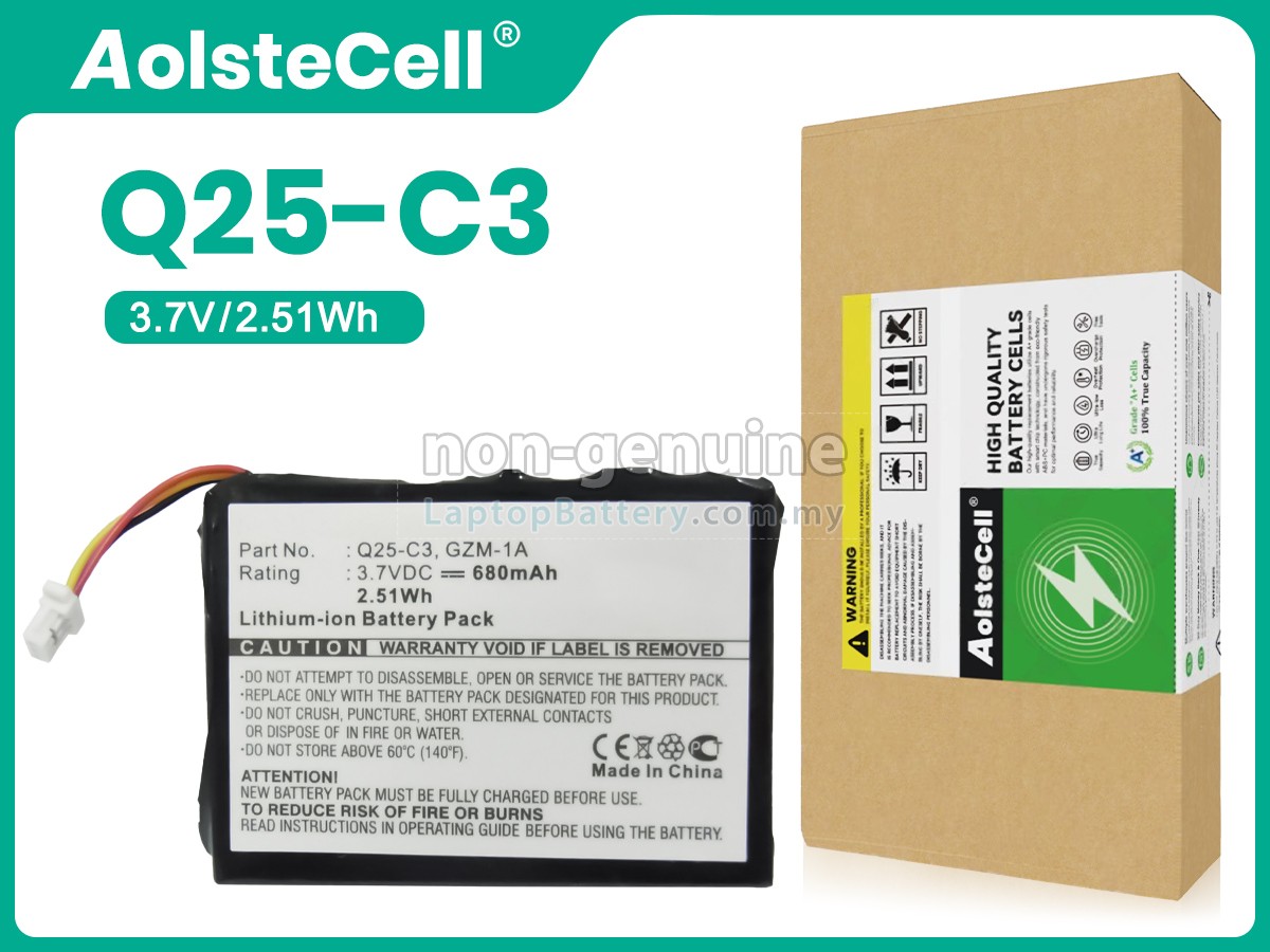 Philips Q25-C3 replacement battery