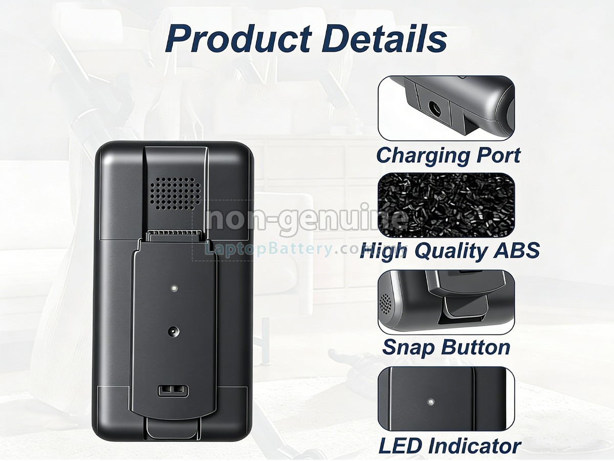 Philips XV1653 replacement battery