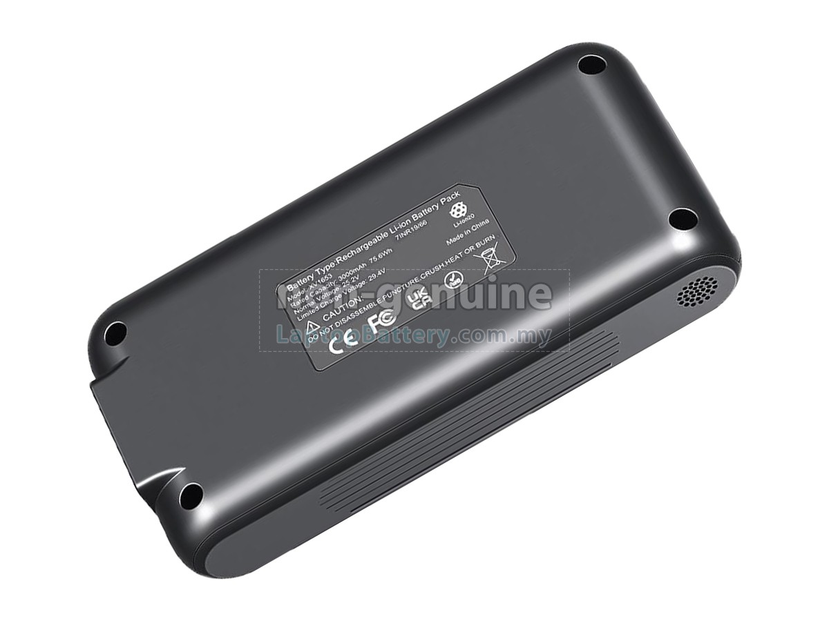Philips XV1653 replacement battery