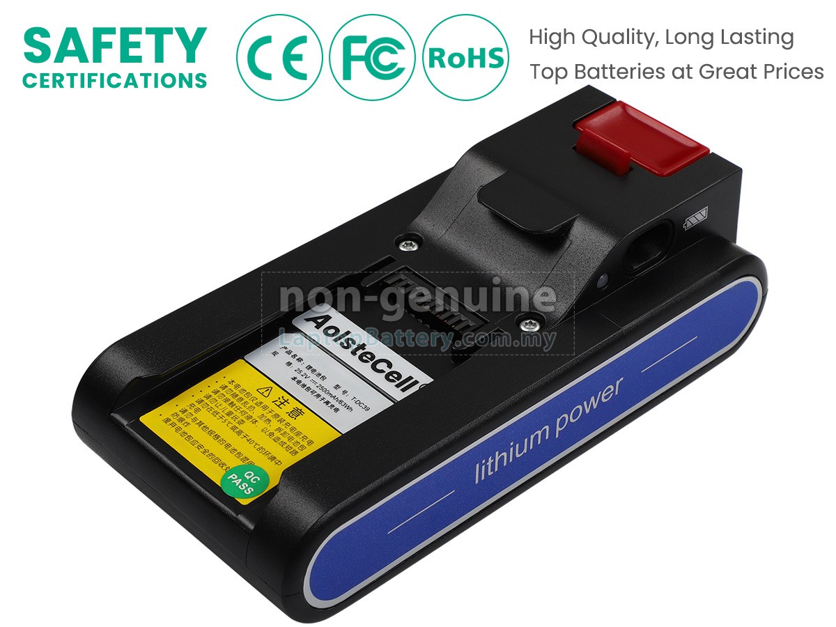 Polaris PVCS 1102 replacement battery