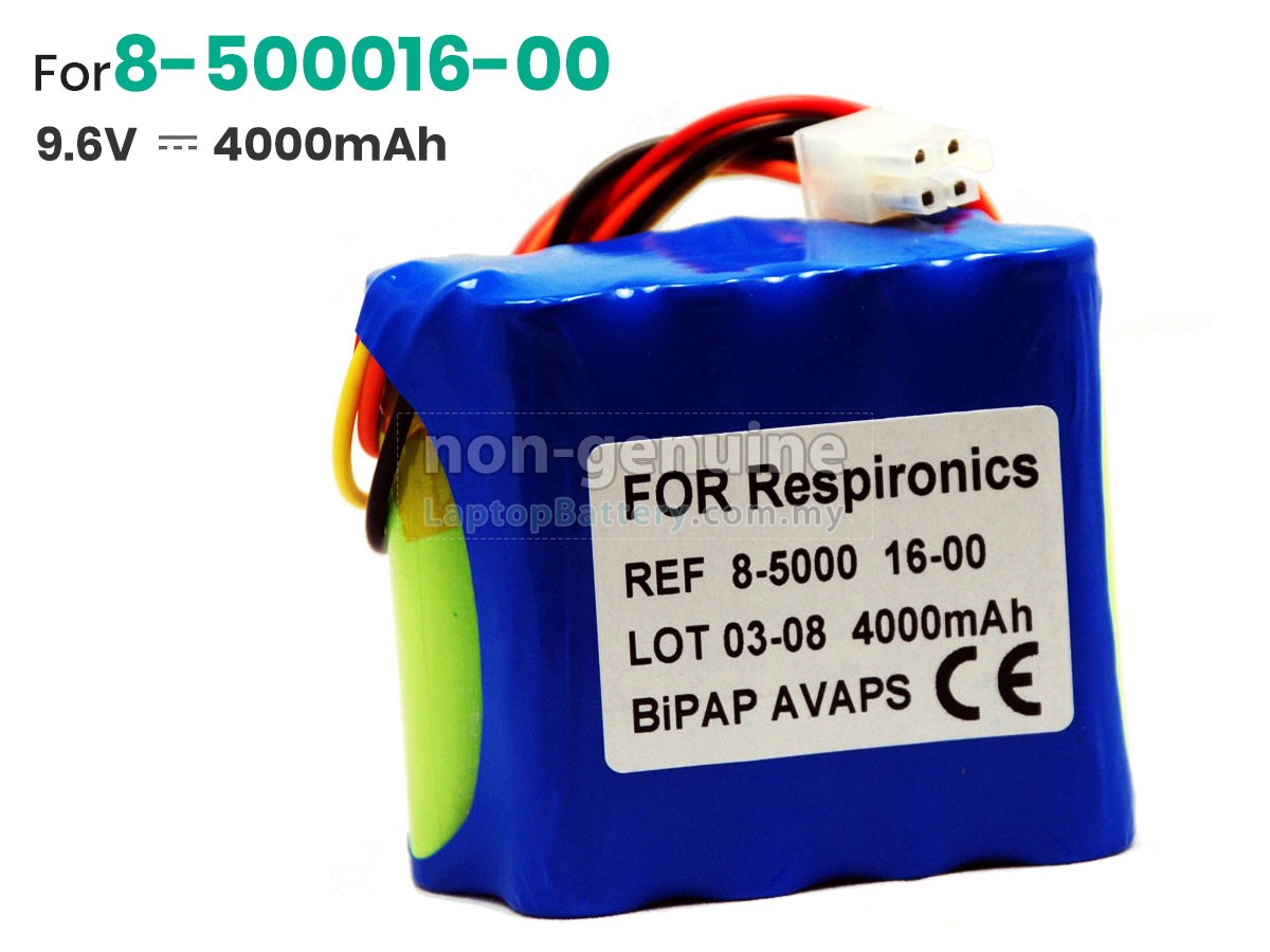 Respironics 8-500016-00 replacement battery
