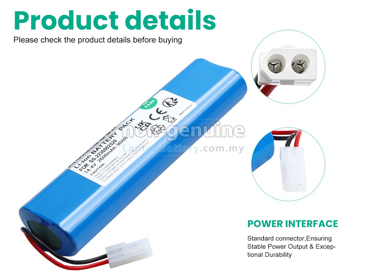 Rowenta SS-2230002529 replacement battery