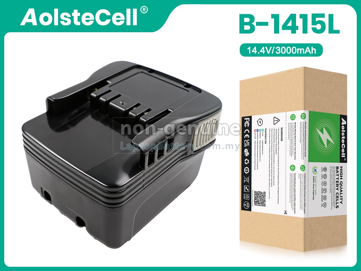 Ryobi 14.4V B-1415L replacement battery