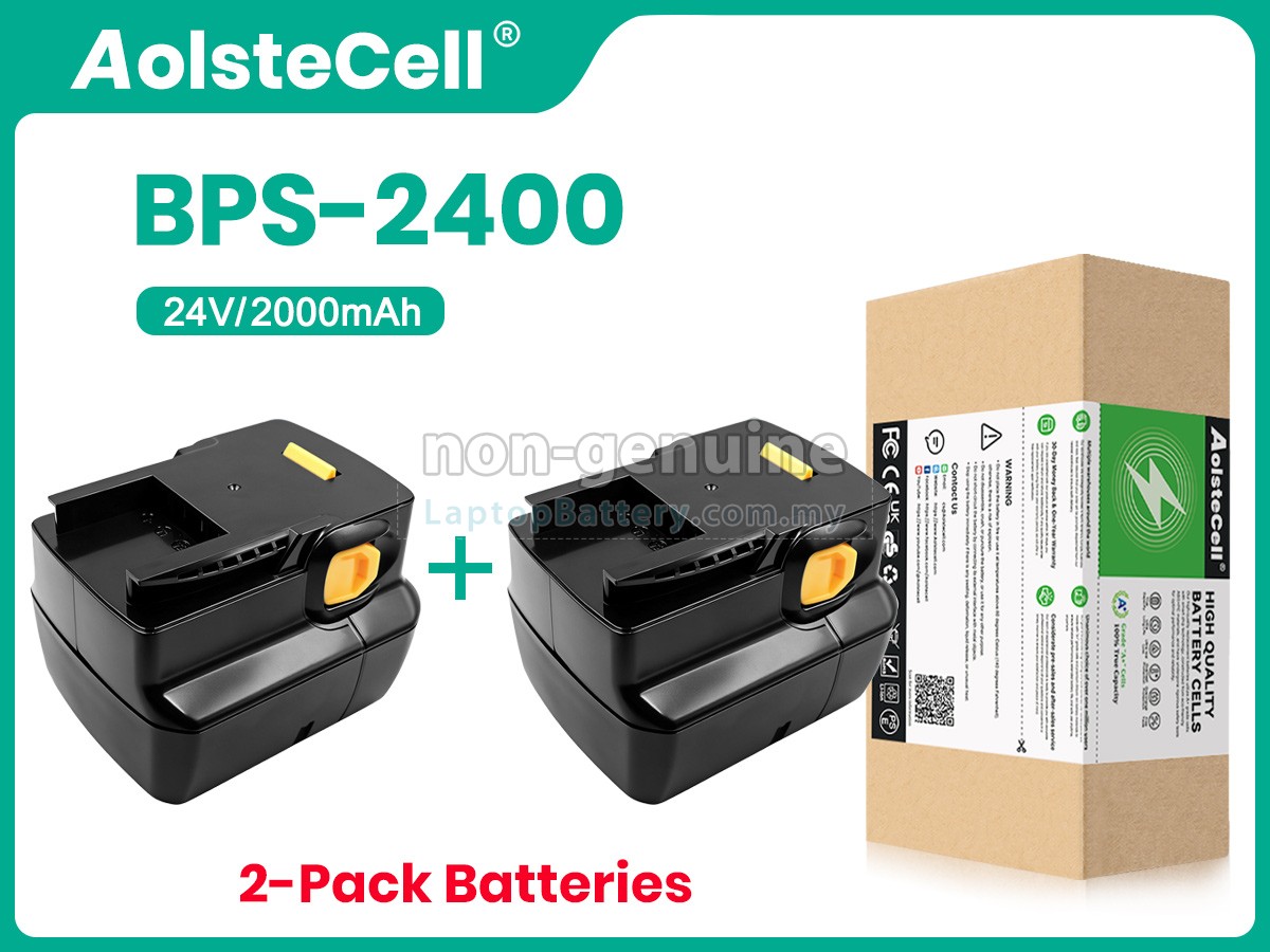 Ryobi 24V BPS-2400 replacement battery