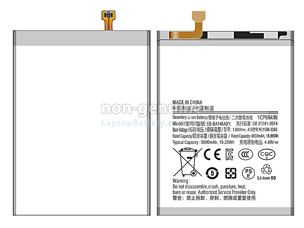 Samsung EB-BA146ABY replacement battery