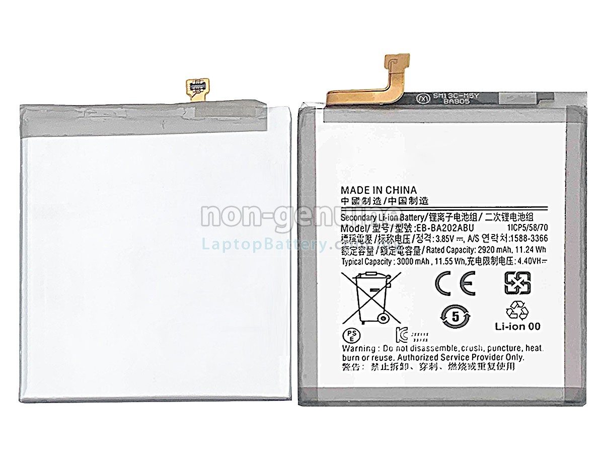 Samsung A102W replacement battery