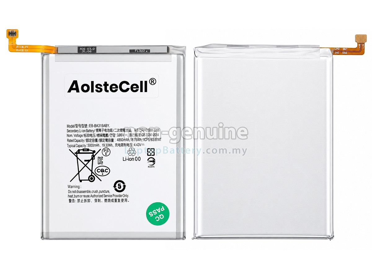 Samsung A22 replacement battery