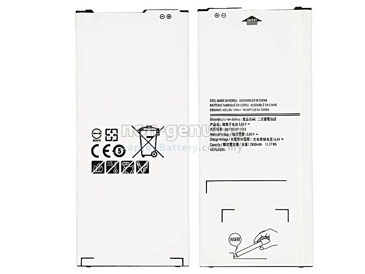 Samsung EB-BA510ABE replacement battery