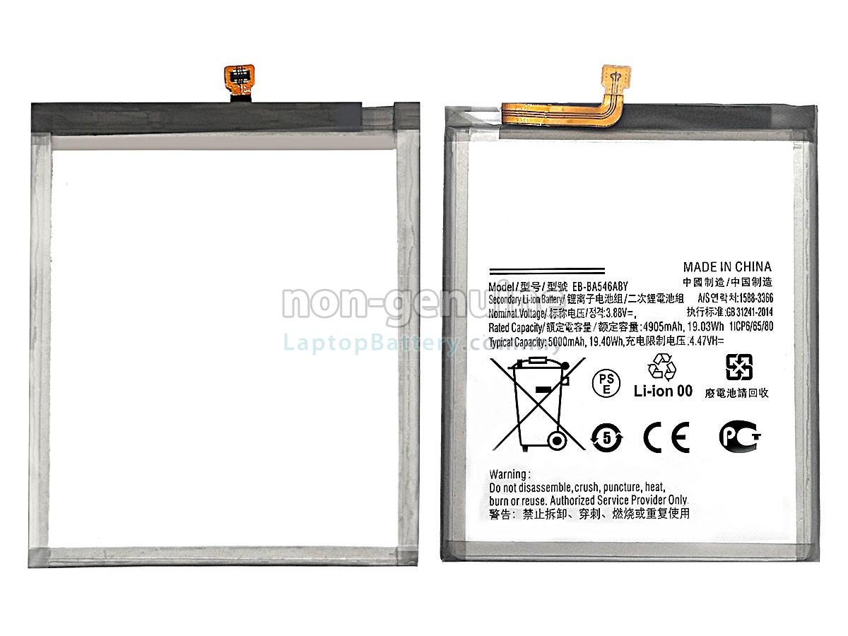 Samsung EB-BA546ABY replacement battery