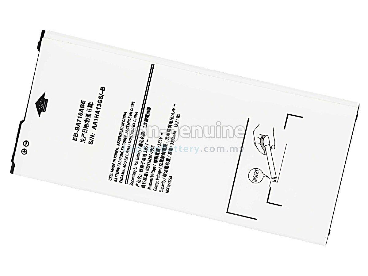 Samsung SM-A710F replacement battery