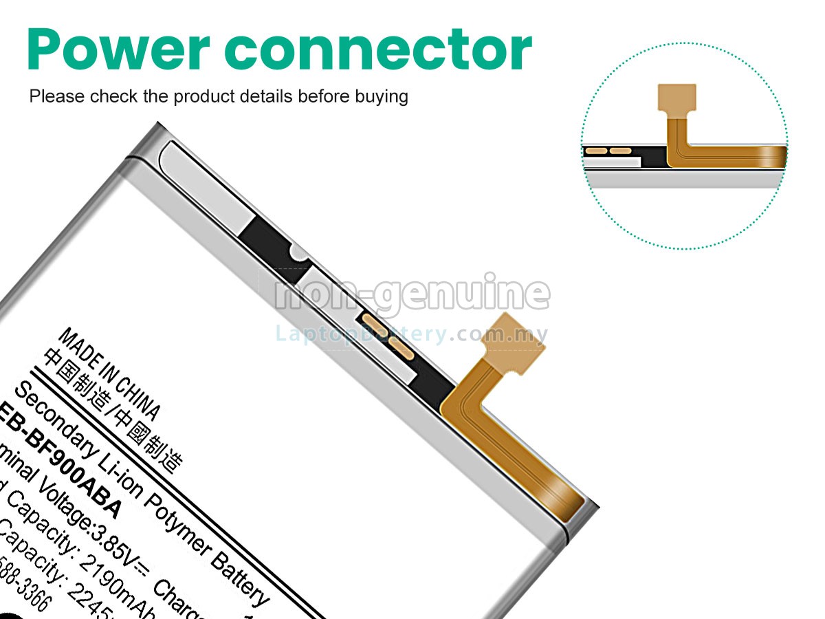 Samsung EB-BF900ABA replacement battery
