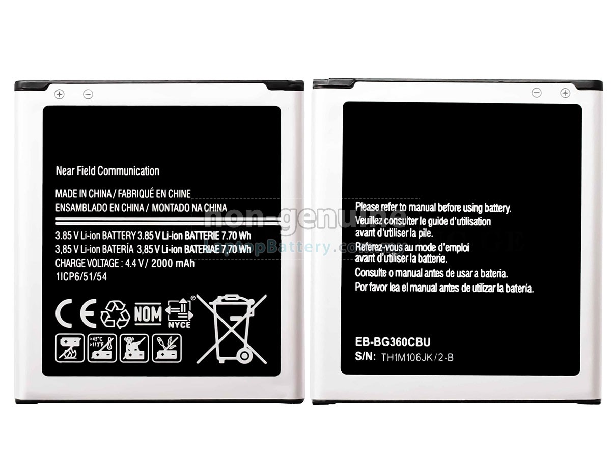 Samsung EB-BG360CBU replacement battery