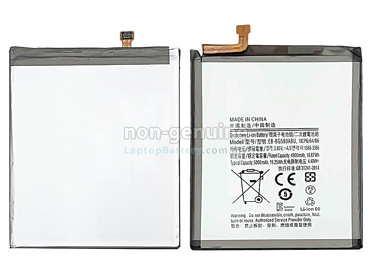 Samsung EB-BG580ABU replacement battery
