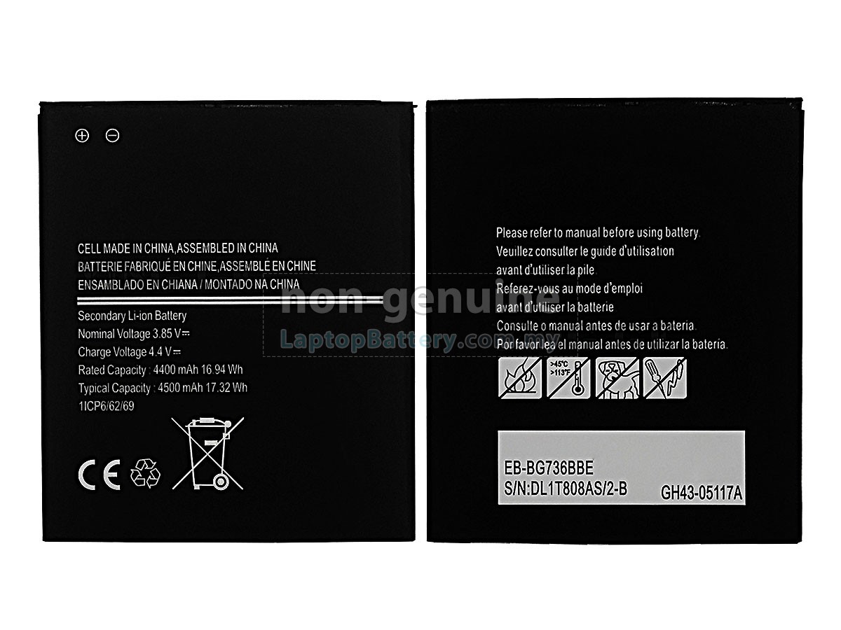 Samsung EB-BG736BBE replacement battery