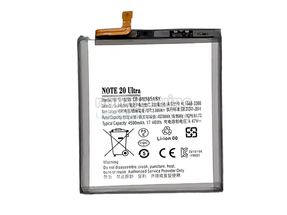 Samsung EB-BN985ABY replacement battery