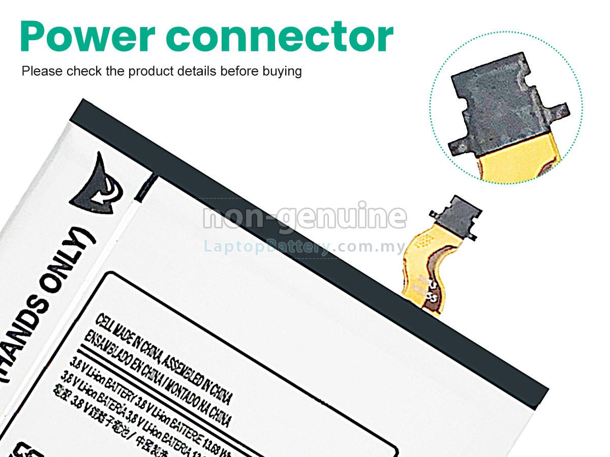 Samsung GALAXY TAB3 T115 replacement battery