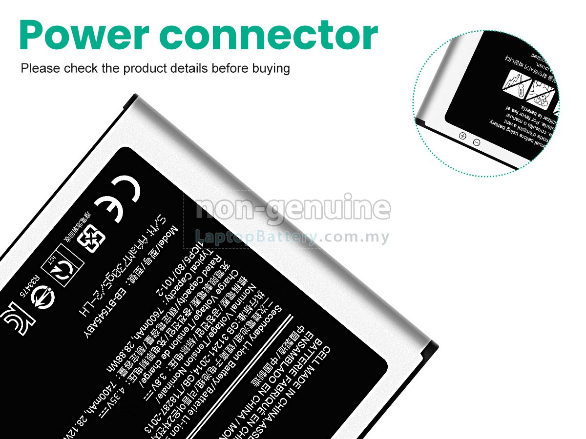 Samsung TAB ACTIVE PRO replacement battery